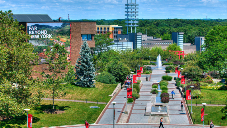 Stony Brook University Fountain