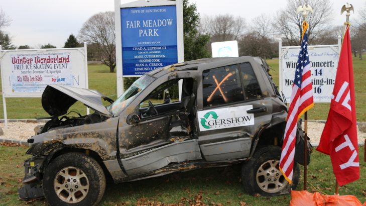 Gershow Recycling Wrecked Car