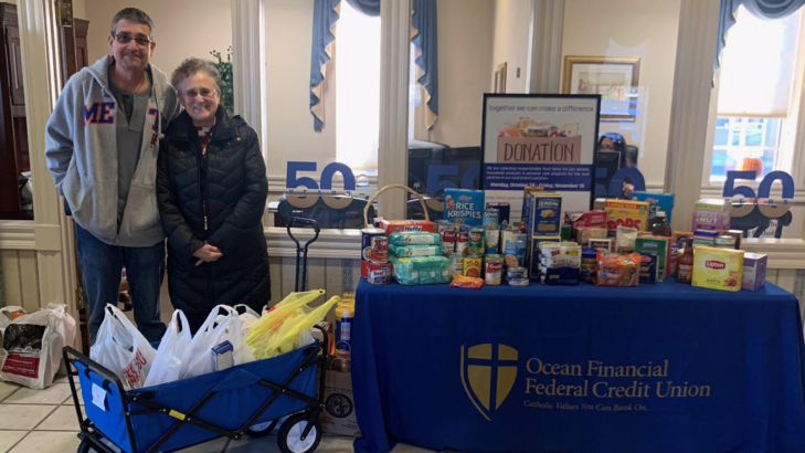 Ocean Financial Food Drive