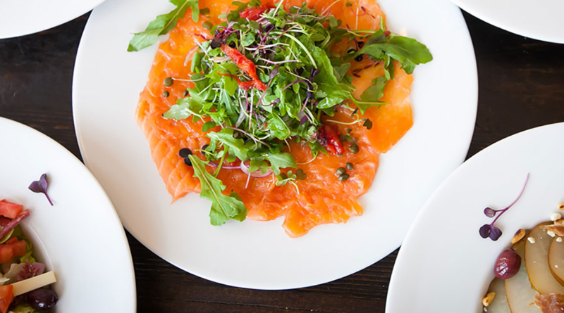 Salmoncarpaccio