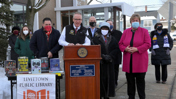 Levittown Library Donation