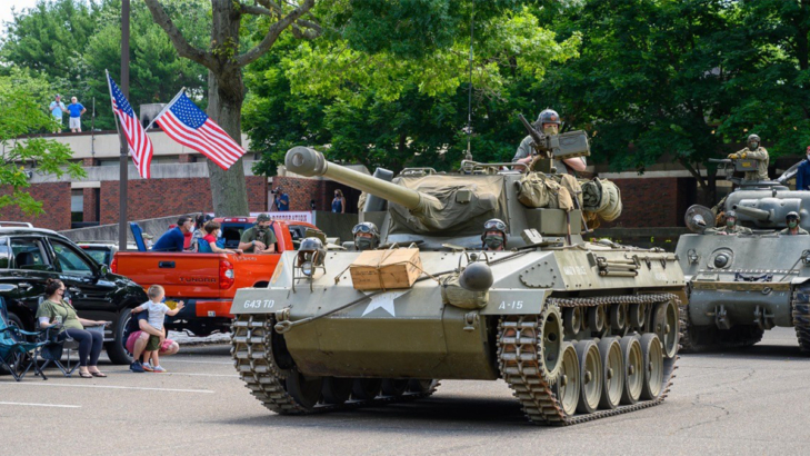 Tanks On Parade