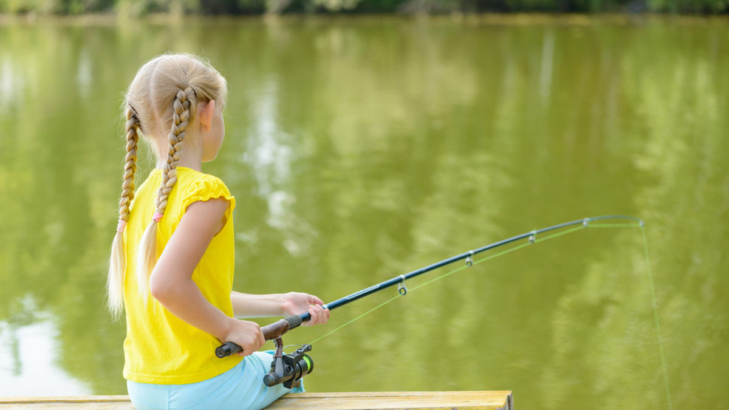 Girl Fishing