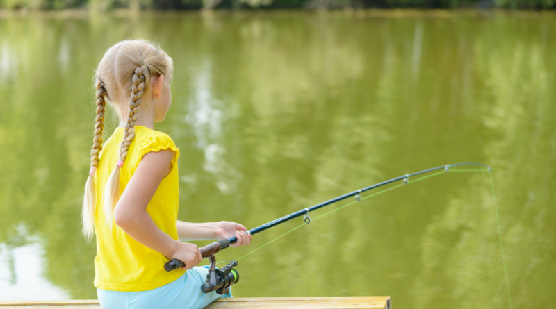 Girl Fishing