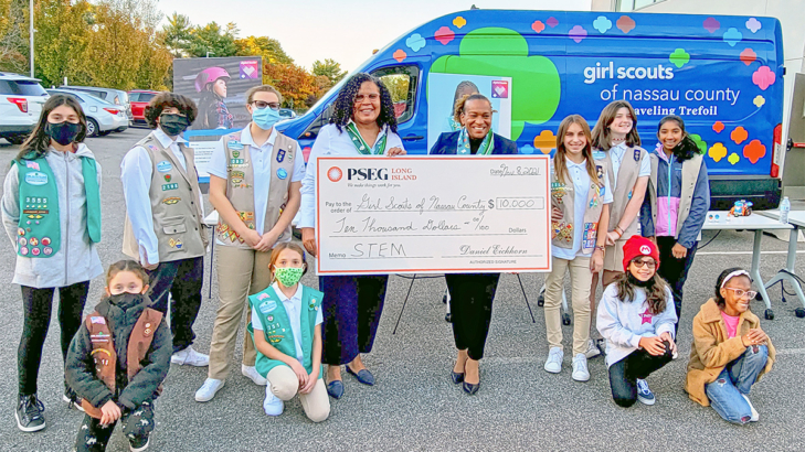 Pseg Girl Scouts Trefoil