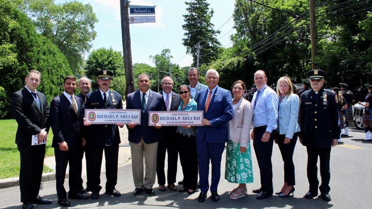 Michael Shea Street Dedication