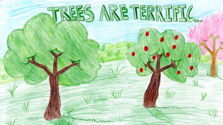 Trees Arbor Day Poster